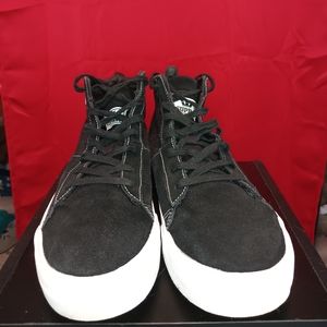 Black & White High Top Supras